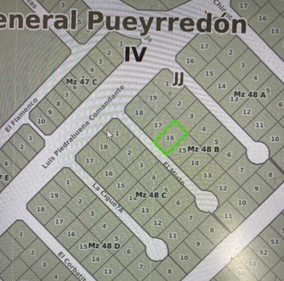 LOTE BARRIO EL JARDIN