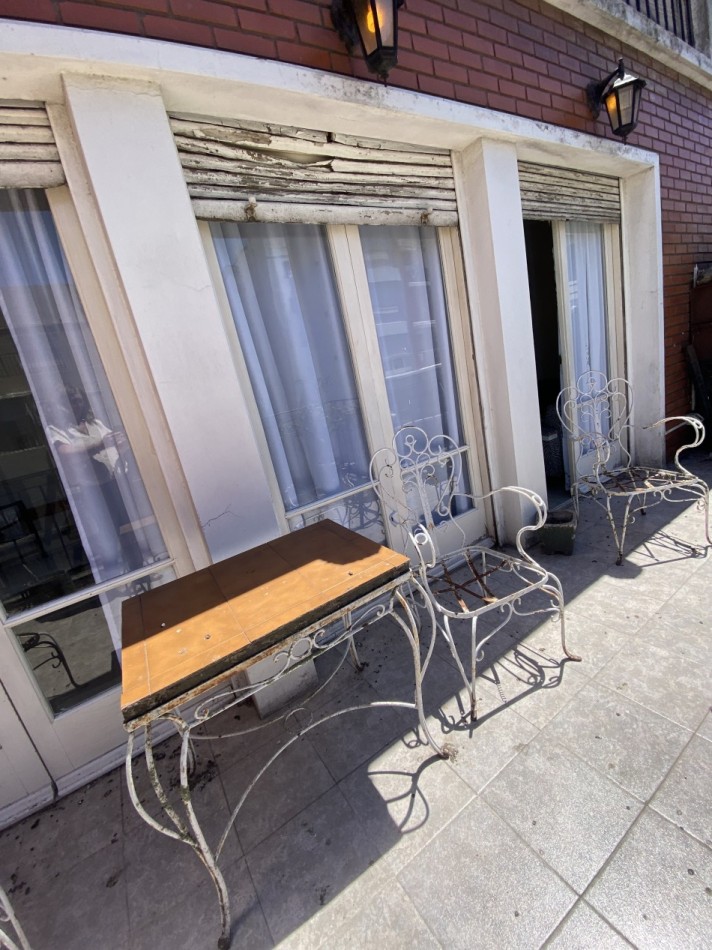 DEPARTAMENTO 3 AMB. CON DEP Y BALCON TERRAZA CON PARRILLA