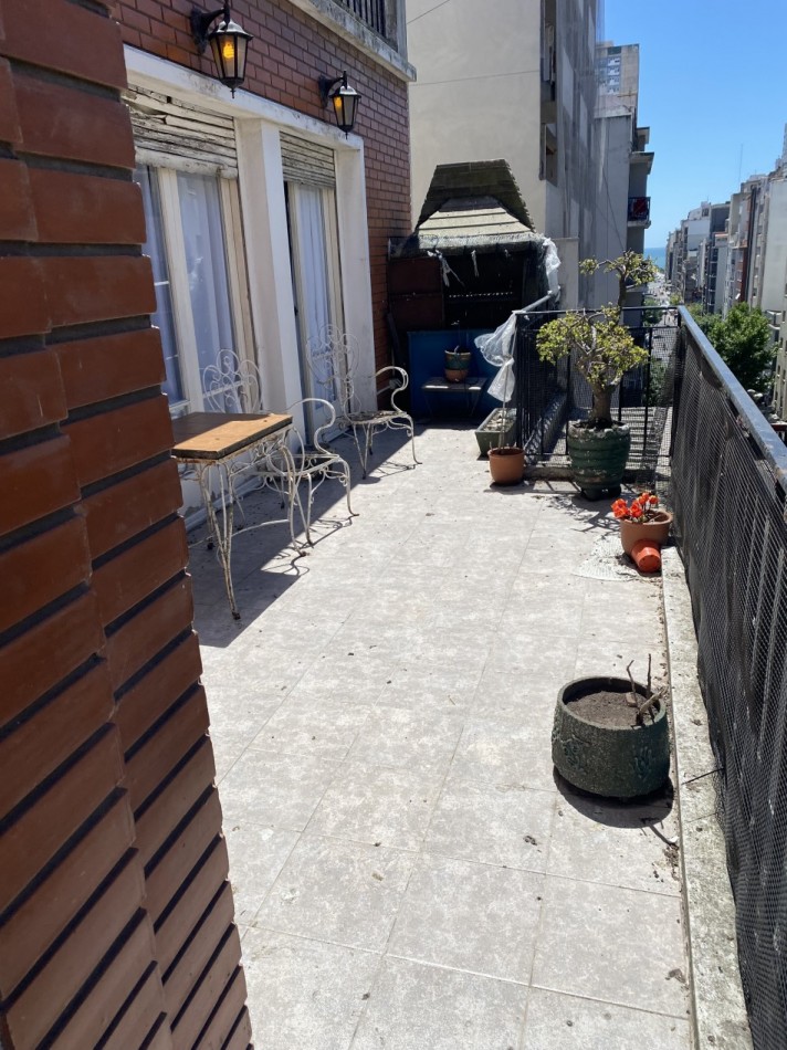 DEPARTAMENTO 3 AMB. CON DEP Y BALCON TERRAZA CON PARRILLA